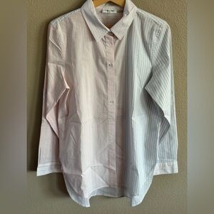 Calvin Klein Dual-Tone Striped Shirt